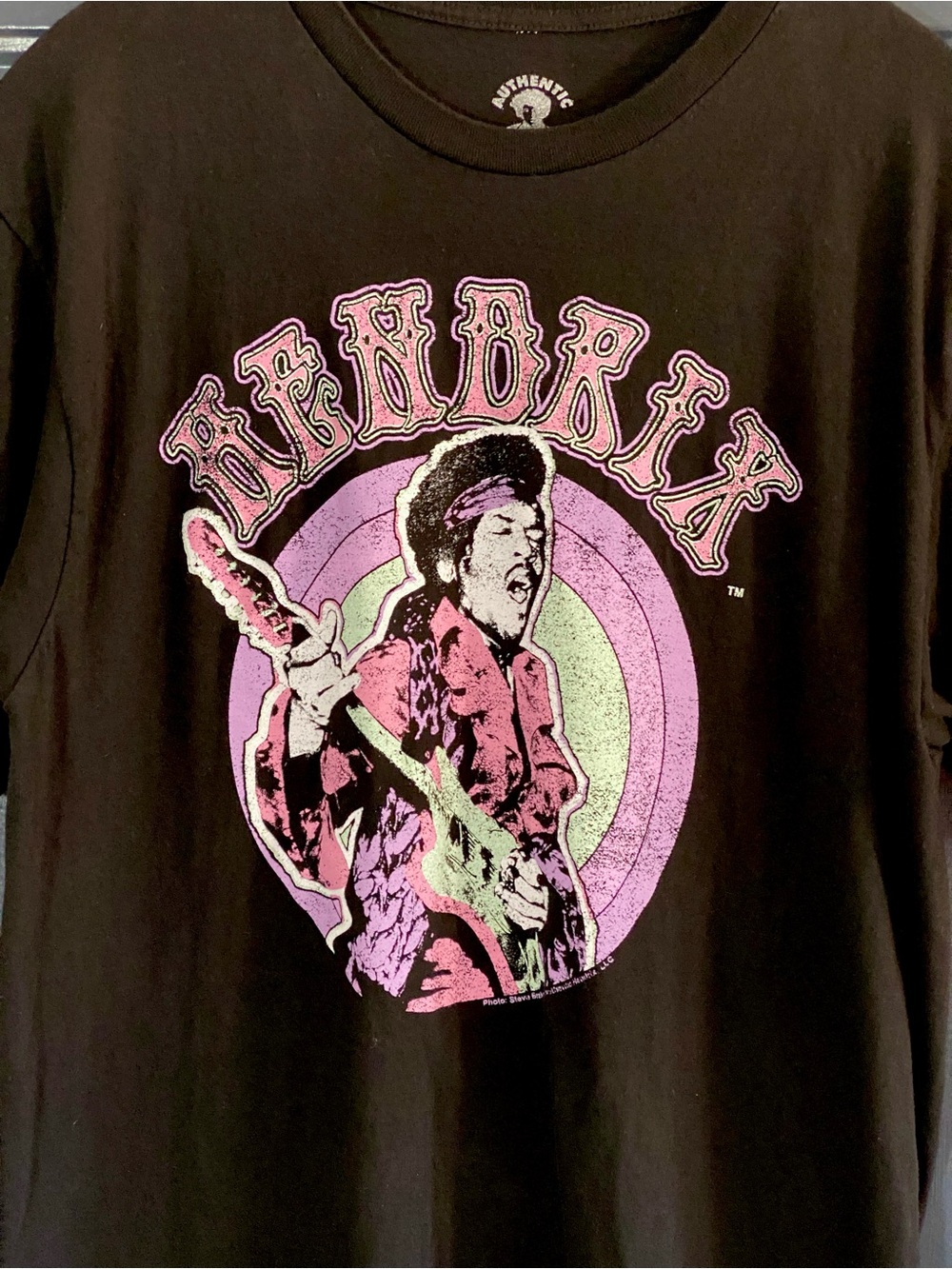 Jimi Hendrix Graphic T Shirt L Classic Rock Psychedelic Band Tee - Picture 4 of 5